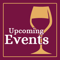 Upcoming tatings, wine clubs and events